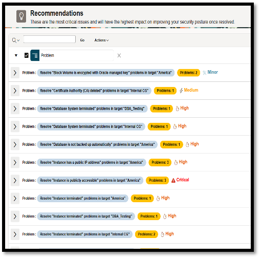 Security Recommendations