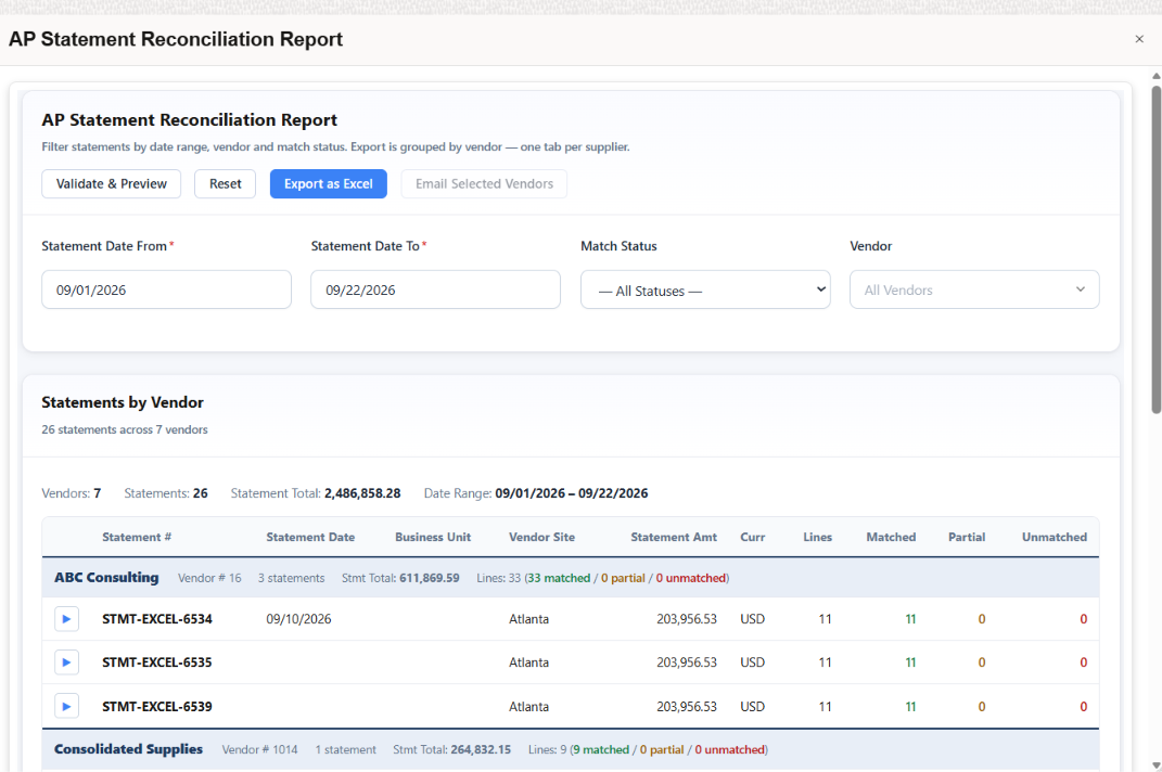 Automated Vendor Communication